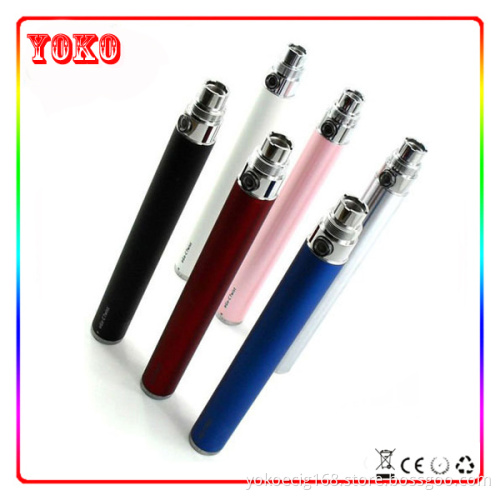 Newest EGO-C Twist Variable Voltage 0.2V Increment, 650/900/1100mAh Colorful EGO Twist Available